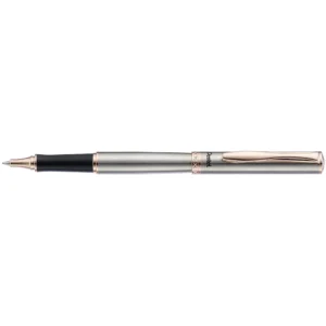 เพนเทล ปากกาหมึกเจล Sterling K600PG-C 0.7 มม. ด้ามสีเงิน ทองชมพู หมึกสีน้ําเงิน