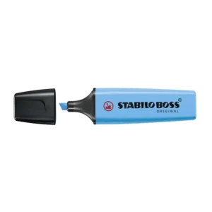 สตาบิโล Boss Original ปากกาไฮไลท์ สี Blue รุ่น 70/31 x 10 ด้าม