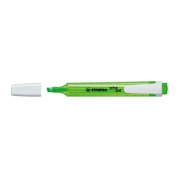 สตาบิโล Swing Cool ปากกาไฮไลท์ สี Green รุ่น 275/33 x 10 ด้าม
