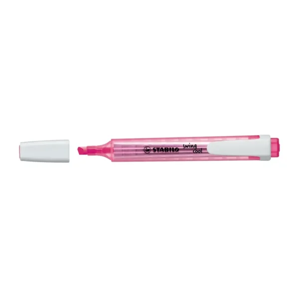 สตาบิโล Swing Cool ปากกาไฮไลท์ สี Pink รุ่น 275/56 x 10 ด้าม
