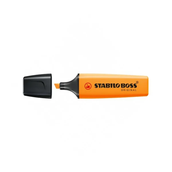 สตาบิโล ปากกาไฮไลท์ รุ่น Boss สีส้ม 10 ด้าม