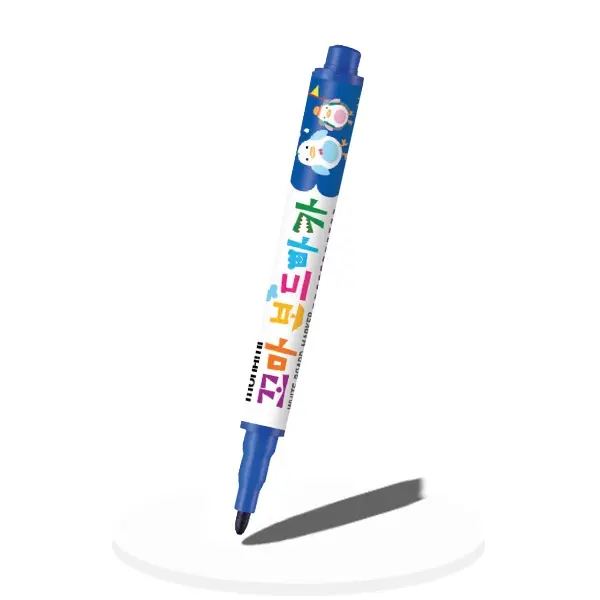 โมนามิ ปากกาไวท์บอร์ด รุ่น มินิบอร์ด 12 แท่ง สีน้ําเงิน