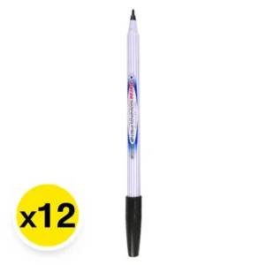 ตราม้า ปากกาเมจิก สีดํา รุ่น H-110 แพ็ค 12 ด้าม
