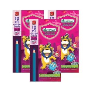 มาสเตอร์อาร์ต ดินสอสีไม้แท่งยาว 12 สี x 3