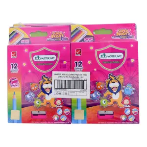 มาสเตอร์อาร์ต สีไม้ แท่งสั้น 12 สี x 12 กล่อง
